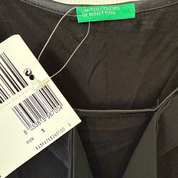 United colors of Benetton Elegant Black Sleeveless Top - Picture 3 of 5